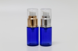 금속에센스펌프 PET 20ml 원형청색투명용기(F)