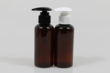 디스펜서(M) PET 120ml 원형갈색용기(R)