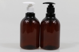 디스펜서(M) PET 340ml 원형갈색용기(S)