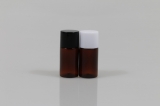 샘플 PET 6ml 원형갈색용기