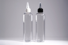 뾰족캡 PET 250ml 원형투명용기(L)
