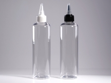 뾰죡캡 PET 300ml 원형투명용기(L)