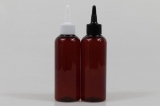 뾰죡캡 PET 100ml 원형갈색용기(R)