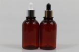 금속스포이드 PETG 100ml 원형갈색용기(HB)