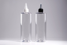 뾰족캡 24&Oslash; PET 500ml 원형각투명용기 (짜서/눌러서 사용가능)