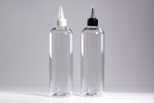 뾰족캡 PET 500ml 원형투명용기(L) (짜서/눌러서 사용가능)
