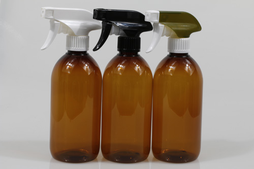 건스프레이(Q) PET 500ml 원형갈색용기(B)