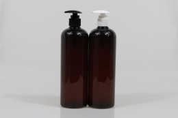디스펜서(M) 24&Oslash; PET 500ml 원형갈색용기(L)