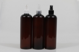 스프레이 24&Oslash; PET 500ml 원형갈색용기(L)