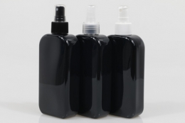스프레이 PET 250ml 사각납작검정용기