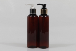금속디스펜서 PET 150ml 원형갈색용기(L)