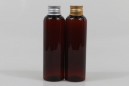 금속캡 PET 150ml 원형갈색용기(L)