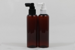 헤어스프레이 PET 150ml 원형갈색용기(L)