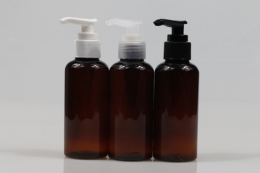 디스펜서 PET 120ml 원형갈색용기(R)