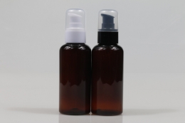 에센스펌프 PET 120ml 원형갈색용기(R)