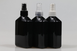 스프레이 PET 220ml 사각납작검정용기(A)