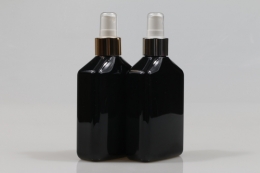 금속스프레이 PET 220ml 사각납작검정용기(A)