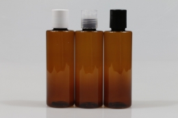 프레스캡 PET 100ml 원형갈색용기(J)