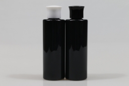 왕관캡 PET 100ml 원형검정용기(J)