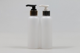 금속디스펜서 PE 150ml 원형무색용기