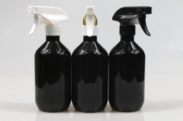 건스프레이 PET 500ml 원형오일갈색용기(A)