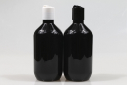 프레스캡 PET 500ml 원형오일갈색용기(A)