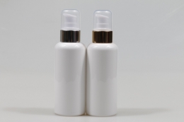 금속에센스펌프 PET 140ml 원형백색용기(R)