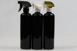 건스프레이(Q) PET 550ml 원형검정용기(L)