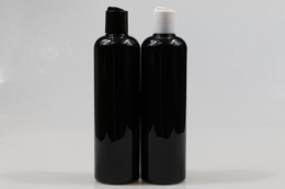 프레스캡 PET 550ml 원형검정용기(L)