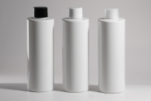 일반캡(민자) PET 250ml 원형각백색용기