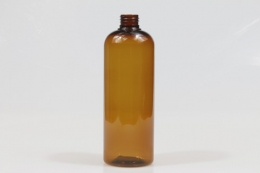 PET 400ml 원형갈색용기(LR)