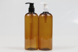 디스펜서(M3) PET 400ml 원형갈색용기(LR)