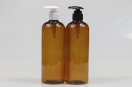 디스펜서(M) PET 400ml 원형갈색용기(LR)