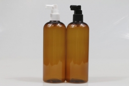 헤어스프레이 PET 400ml 원형갈색용기(LR)