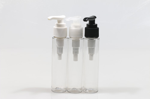 디스펜서 PET 55ml 원형각투명용기