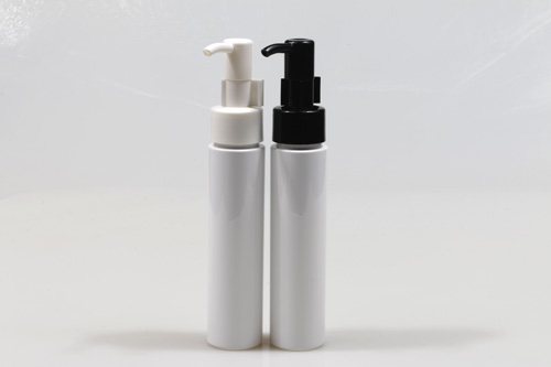 오일펌프 PET 55ml 원형각백색용기