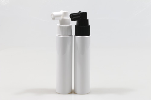 헤어스프레이 PET 60ml 원형각백색용기