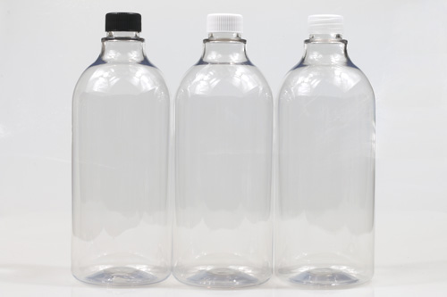 일반캡(톱니) PET 980ml 원형투명용기