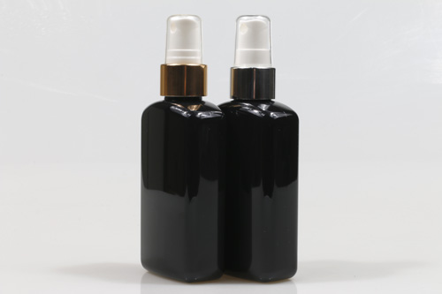 금속스프레이 PET 100ml 사각납작검정용기