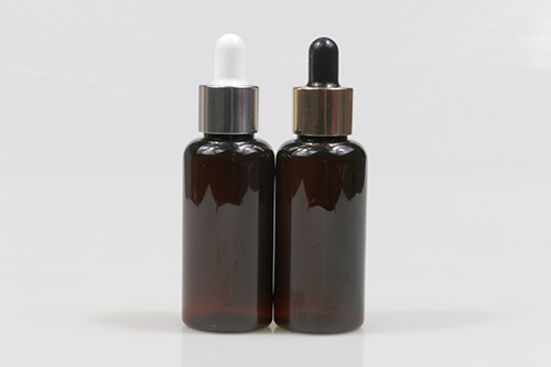 금속스포이드 PET 60ml 원형갈색용기 (R형)