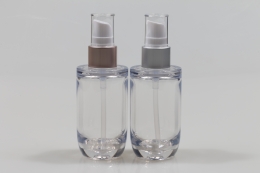 금속에센스펌프 PETG 50ml 원형각투명용기(HB)