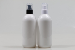 에센스펌프 PET 390ml 원형백색용기