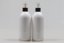 금속스프레이 PET 390ml 원형백색용기