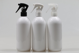 미니건스프레이 PET 390ml 원형백색용기