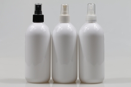 스프레이 PET 390ml 원형백색용기