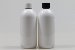 안전캡 24&Oslash; PET 390ml 원형백색용기