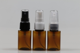 스프레이 PET 30ml 사각연갈색용기(S)