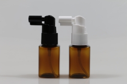 헤어스프레이 PET 30ml 사각연갈색용기(S)