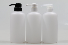 디스펜서 PE 500ml 원형무색용기