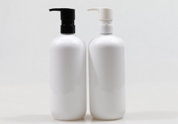 오일펌프(M) 24&Oslash; PET 500ml 원형백색용기(R)